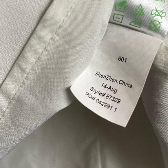 Lilly Pulitzer Women’s Bennett Shift Bead Jewel Dress Cameo White 2 - Picture 11 of 12